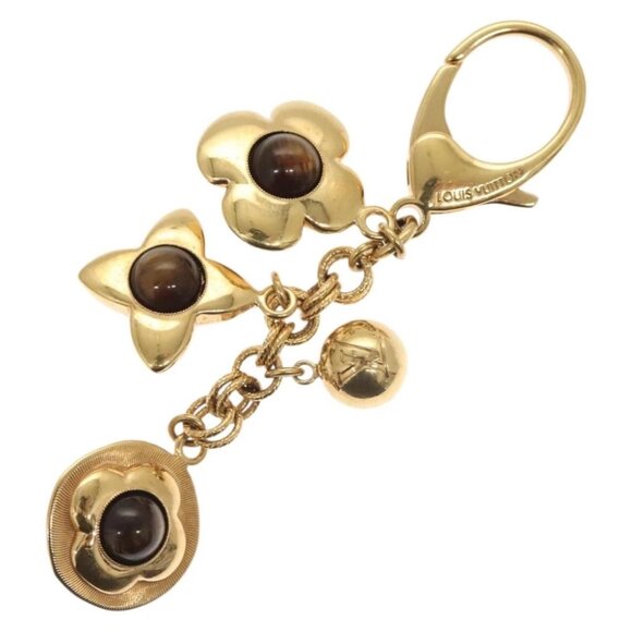 LOUIS VUITTON Bijoux Sac Tresor Key Holder Gold LV Auth - Picture 2 of 14